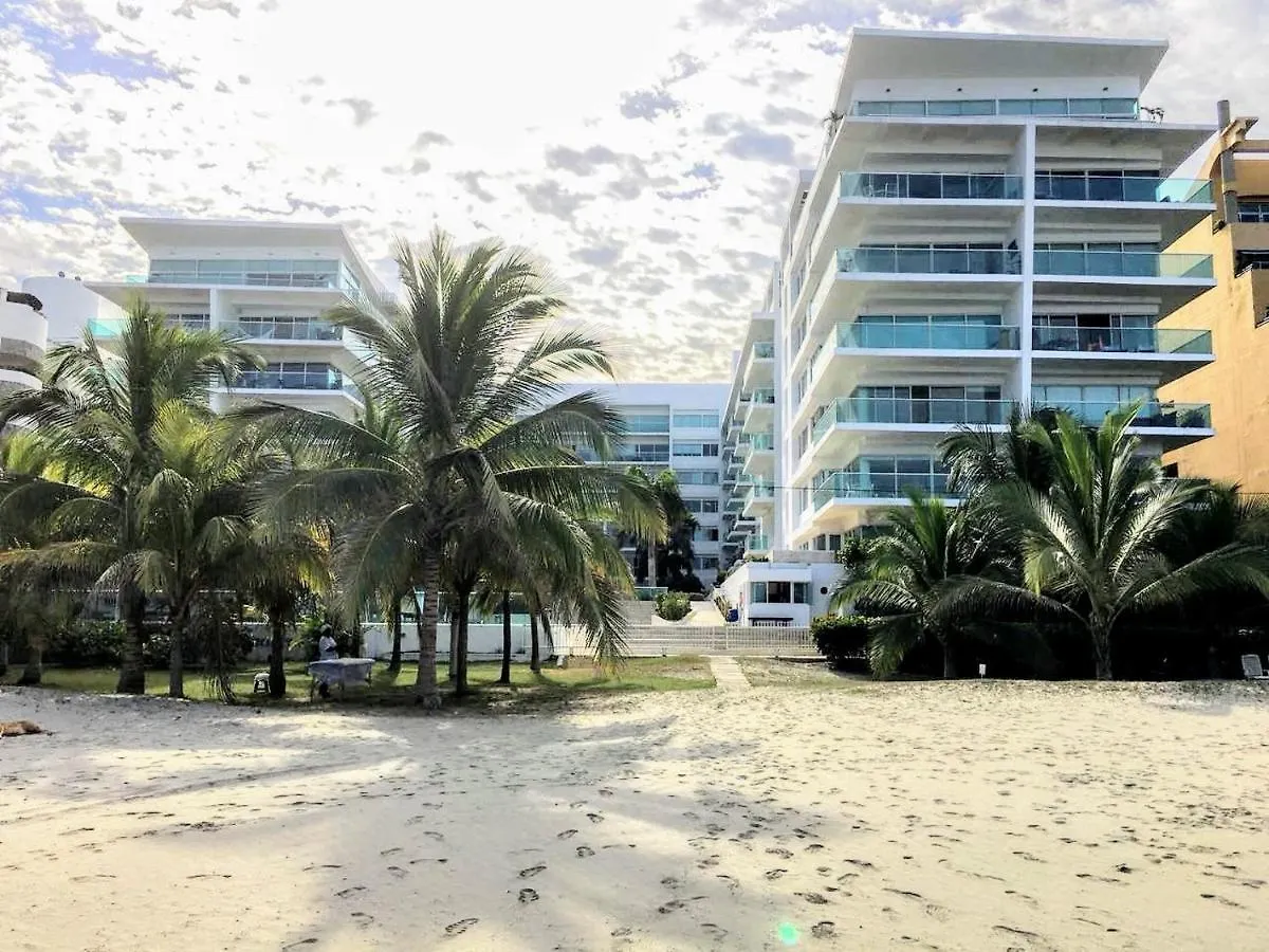 Apartment Amplio Apt De 3 Alcobas Edificio Primera Linea De Playa Cartagena