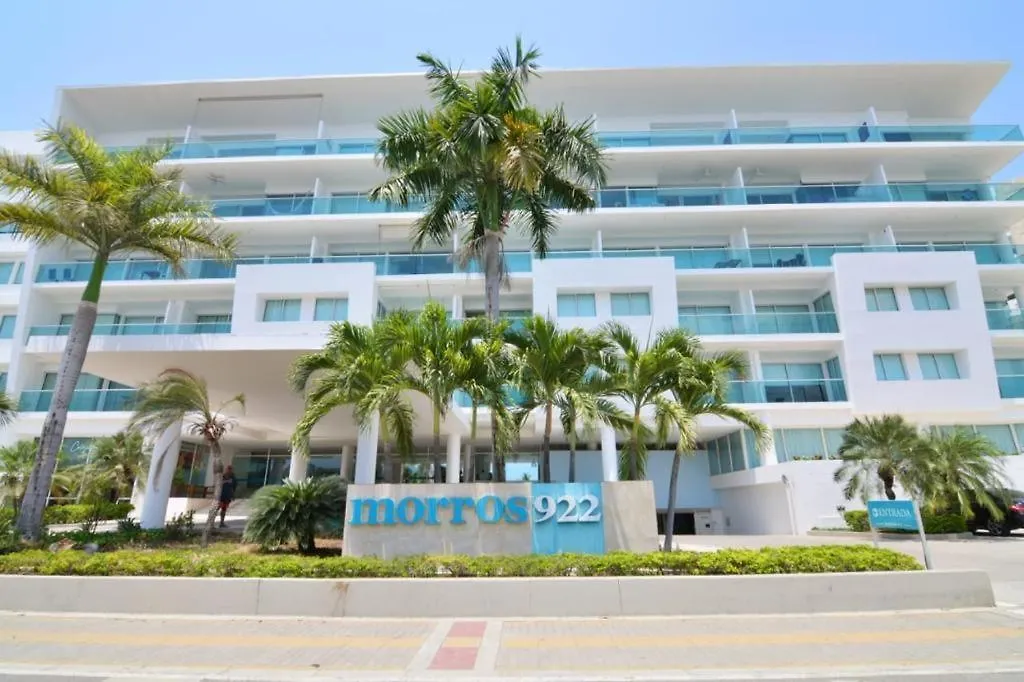 Amplio Apt De 3 Alcobas Edificio Primera Linea De Playa Cartagena Colombia